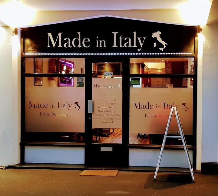 Made in Italy Restaurant Pizzeria